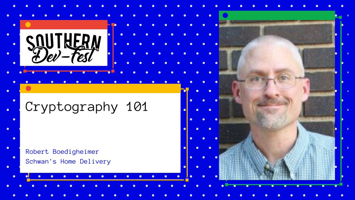 SouthernDevFest.com is proud to announce Robert Boedigheimer
as a speaker at this year's virtual event!

Reserve your spot now at SouthernDevFest.com for the Nov. 7 event.

#DevFest #GDG #SouthernDevFest