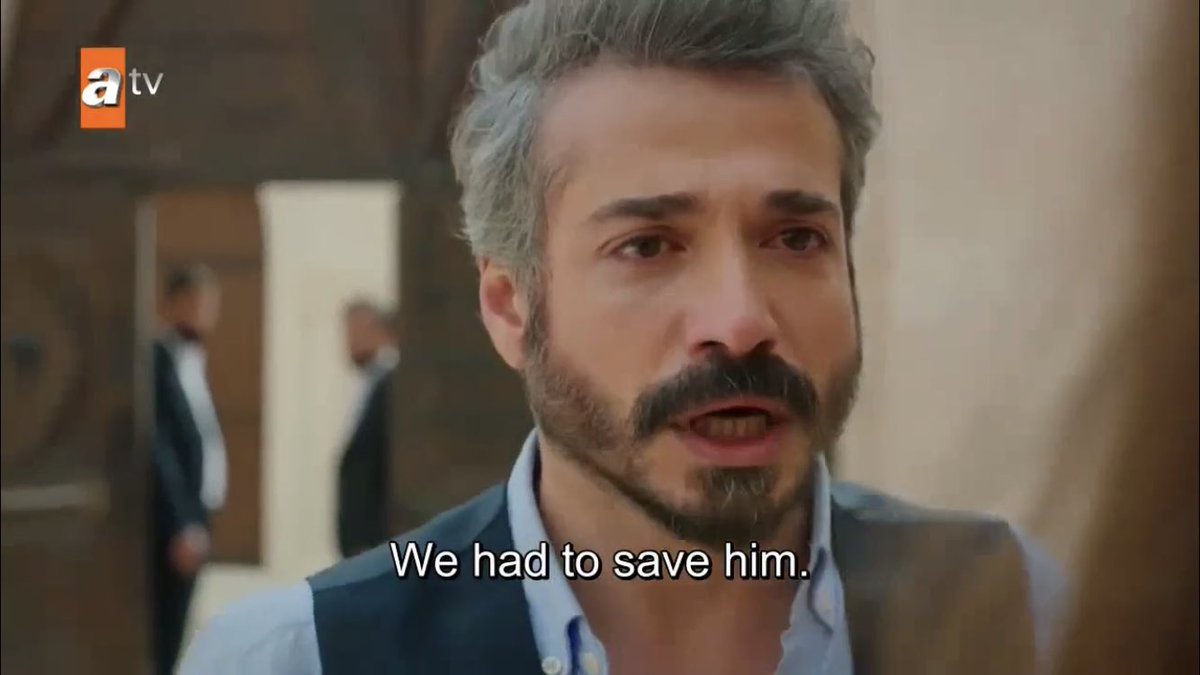 his voice is breaking he’s devastated  #Hercai