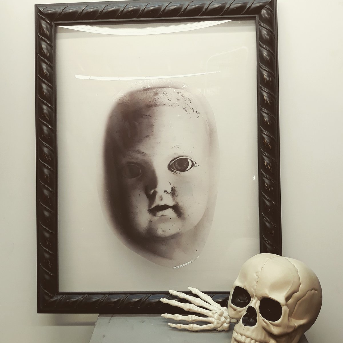 Happy Halloween!!

#halloween #baby #scary #skull #skullhead #frame #Halloween2020 #HappyHalloween2020 #HalloweenAtHome #scaredforreal #ghost #Skeleton #universalartgallery #customframe #uag #fear #ghost