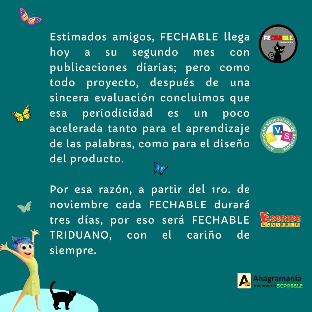 ScrabbleAVS's tweet photo. #JugarScrabble nos hace conscientes de que, para mejorar, hay que hacer cambios. Eso lo entendemos, por ejemplo, cuando comprobamos que hay que estudiar nuevas palabras para tener más oportunidades de ganar… y la ganancia se extiende más allá del tablero de juego. #fechable https://t.co/LxRND03zm0