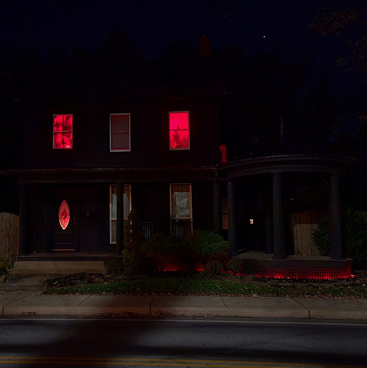 Happy Halloween! First Halloween at the black house.