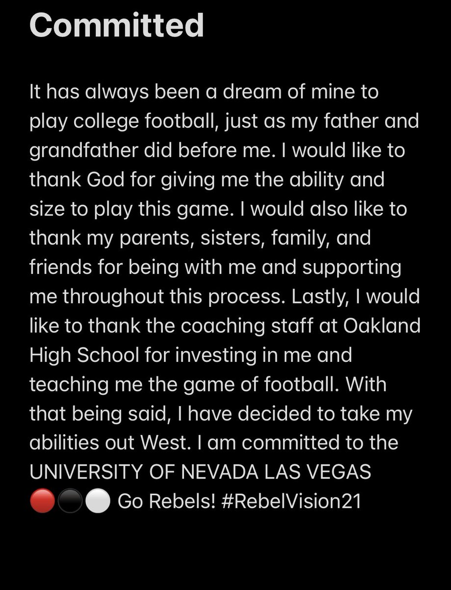 __Keating__'s tweet photo. Committed 615->702 #RebeLVision21 @CoachCreasy_OHS @OaklandRecruits @OHSPatsFootball @coacharroyo @unlvfootball @CoachCNorcross @petergkeating @afk426 https://t.co/wBycdHi2cj