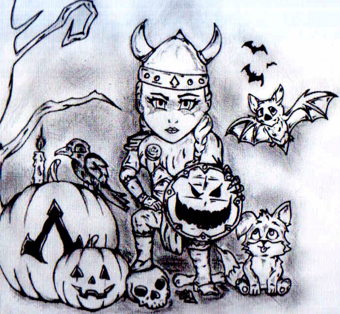 Icy (@icyart_) on Twitter photo I had a little fun drawing <a href="/assassinscreed/">Assassin's Creed</a> Valhalla in the spirit of #Halloween. Eivor and her pets π Happy Halloween π¦π»π·οΈπΈοΈ
#AssassinsCreedValhalla #AssassinsCreed I had a little fun drawing <a href="/assassinscreed/">Assassin's Creed</a> Valhalla in the spirit of #Halloween. Eivor and her pets π Happy Halloween π¦π»π·οΈπΈοΈ
#AssassinsCreedValhalla #AssassinsCreed