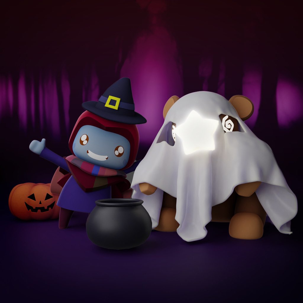 starlitadv's tweet image. 🧟 Happy Halloween from Boo and Spooky 👻 what’s your favorite Halloween costume? #Halloween