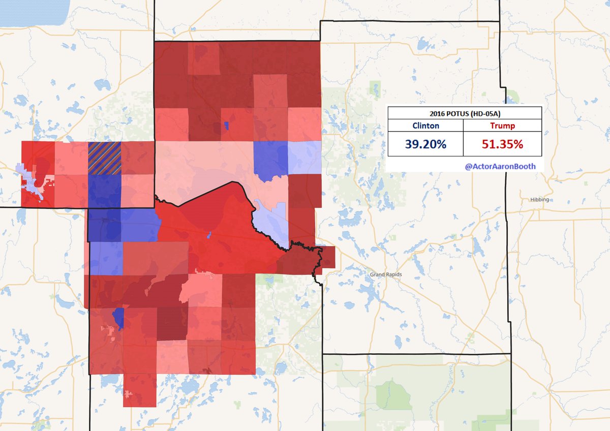 5.  #HD05AThis was the closest 2018 race. It was a rematch from 2016 and the DFL'er Persell flipped the seat back by just 11 votes out of 16,904 cast.