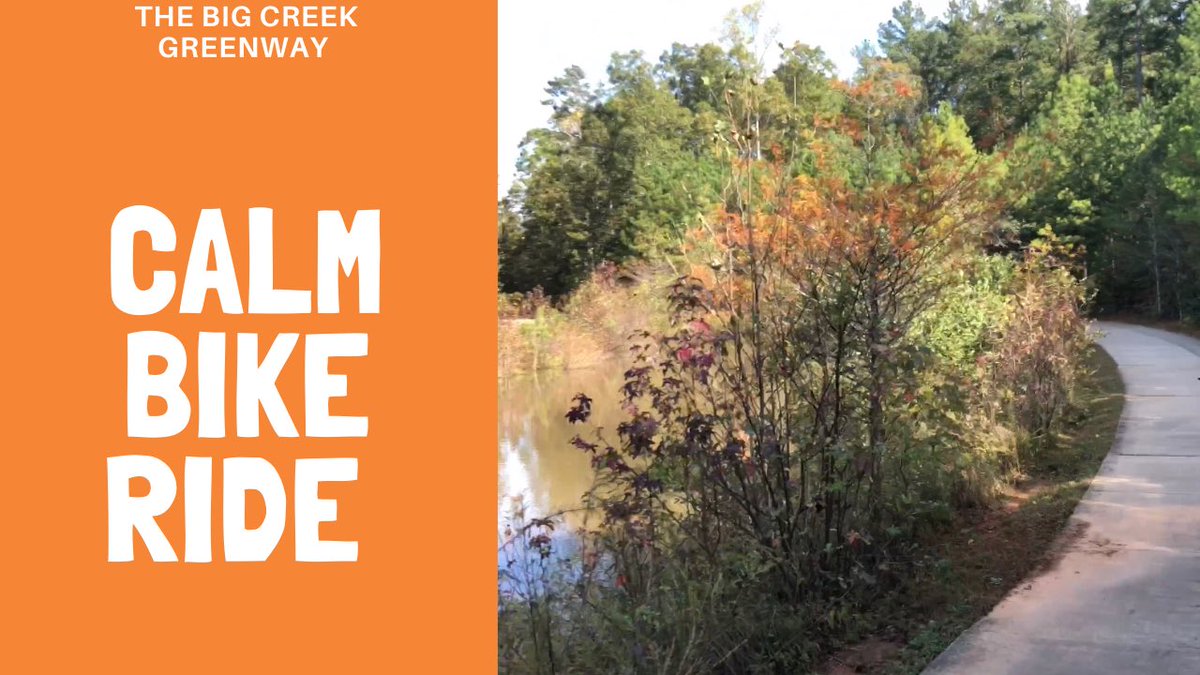 HelpfulLiving's tweet image. Relaxing bike ride on the big creek greenway alpharetta, ga youtu.be/A8Ou21qXHWg