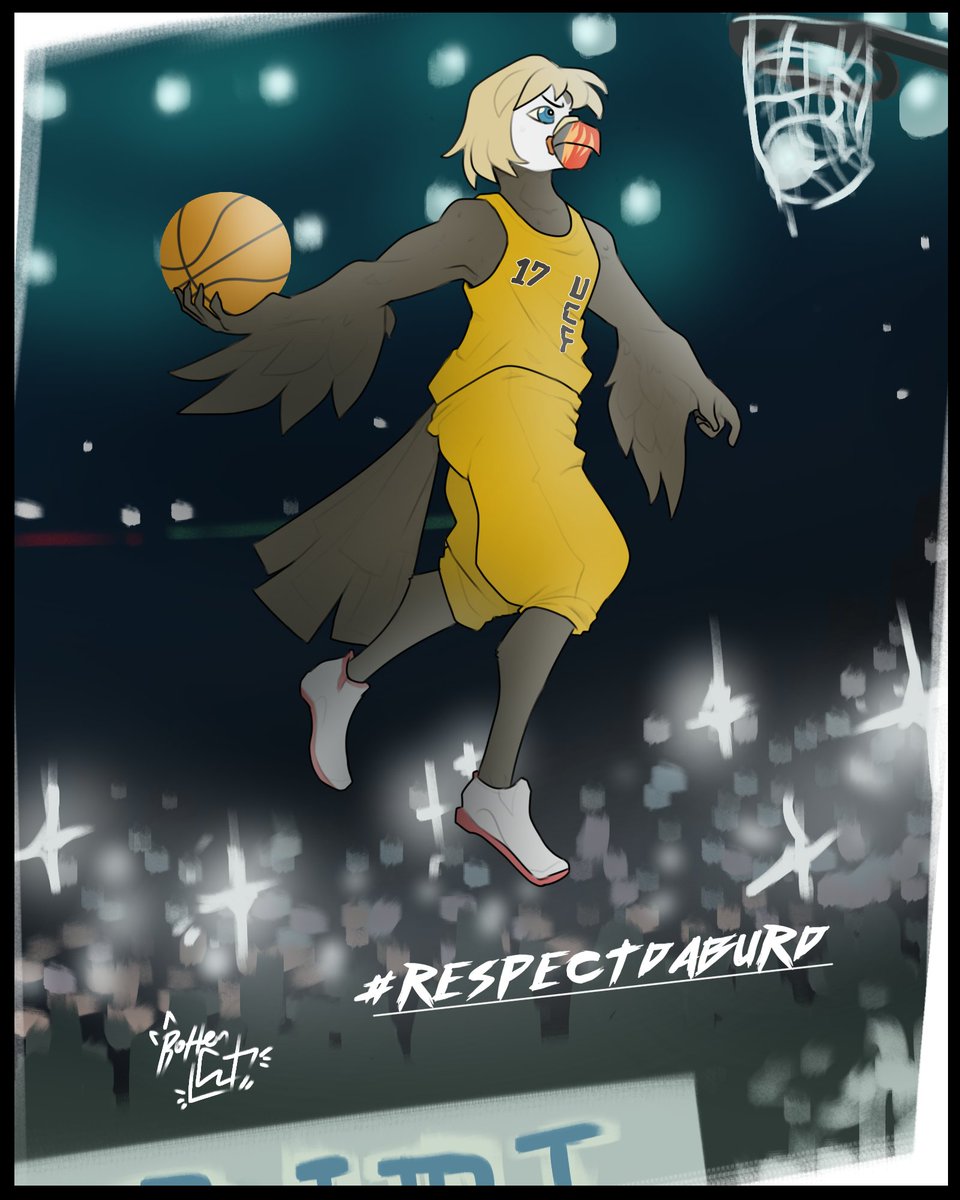 PerceBellemare's tweet photo. I've seen the reports. Doubt me after River leaving heh? Well this season I'm going to show everyone. Just like I did I college..#respectdaburd #wildgrowth #runitbackpuffin (art by @RottenCat_NSFW !!) https://t.co/ezrRLTDo6n