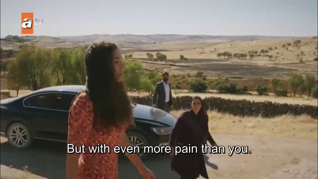 her grief is just so insurmountable that she’s not even hearing azize  #Hercai