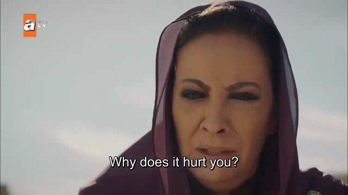 maybe she felt something for miran  #Hercai