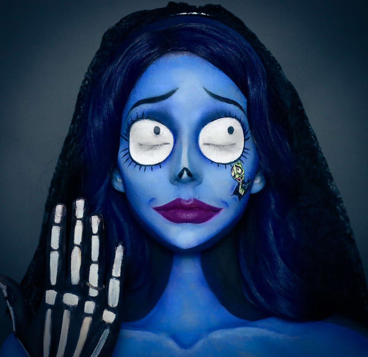 AndromedaMua's tweet image. Omg wait I want to try😭 #LPCostumeComp #LPMakeUpComp