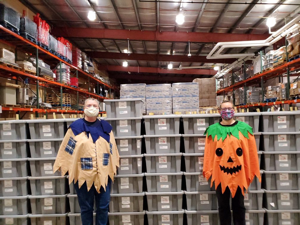 Happy Halloween from our amazing Curriculum Materials team at the Warehouse!