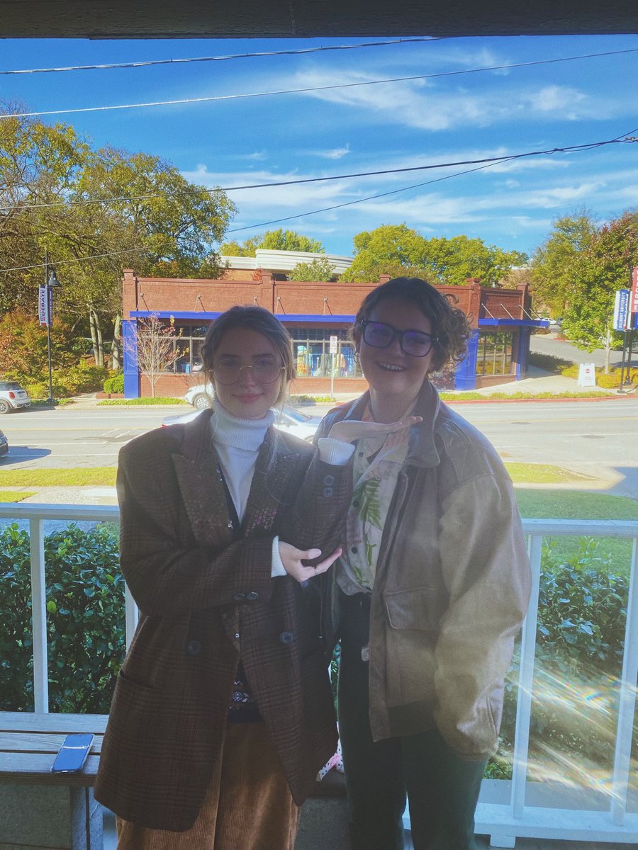 jillhorne's tweet photo. @mulaney my daughter and her college roommate dressed as Gil &amp; George for Halloween. ☺️ https://t.co/6JE10SEFVN