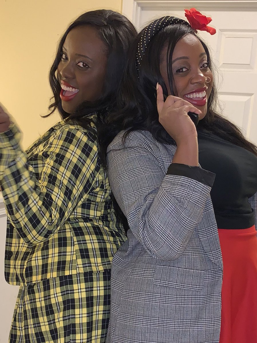 tyanajo's tweet photo. AS IF!!!! We were totally #CLUELESS last night! ๐๐ค๐๐ค CHER & DIONNE!
#ourcostumes #keepingitcute #90s #totallybuggin #aliciasilverstone #stacydash #classic https://t.co/uAB9GpXksD