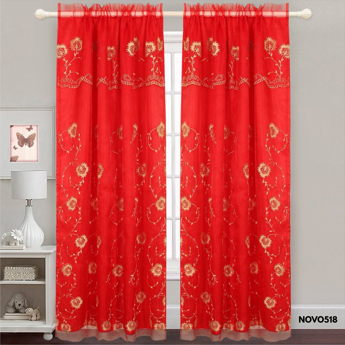 The EVELYN - EMBROIDERED PANEL WITH BACKIN will lighten up your indoor or outdoor spaces with a sense of airiness and beauty. These curtains are ideal window treatments for bedrooms.
-----
🌐 novo518.com
.
#novo518 #embroideredpanel #backingset #xstitch #crossstitch