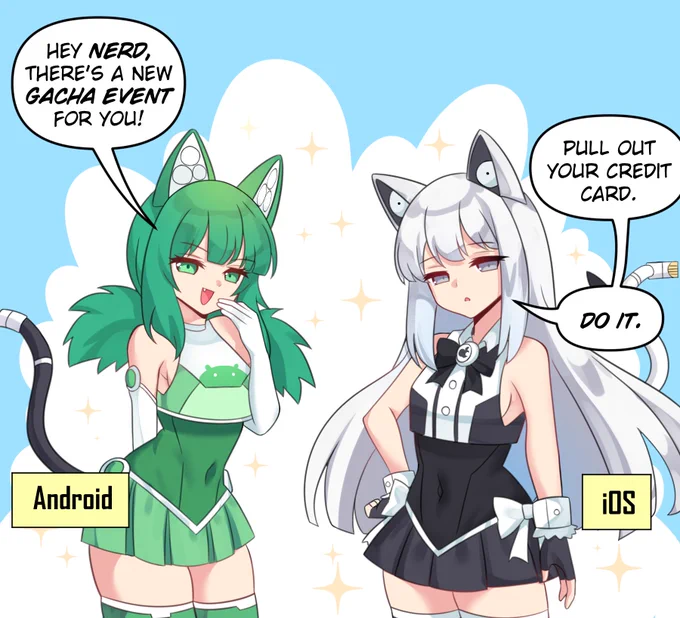 iOS &amp; Android bully you into buying gacha 