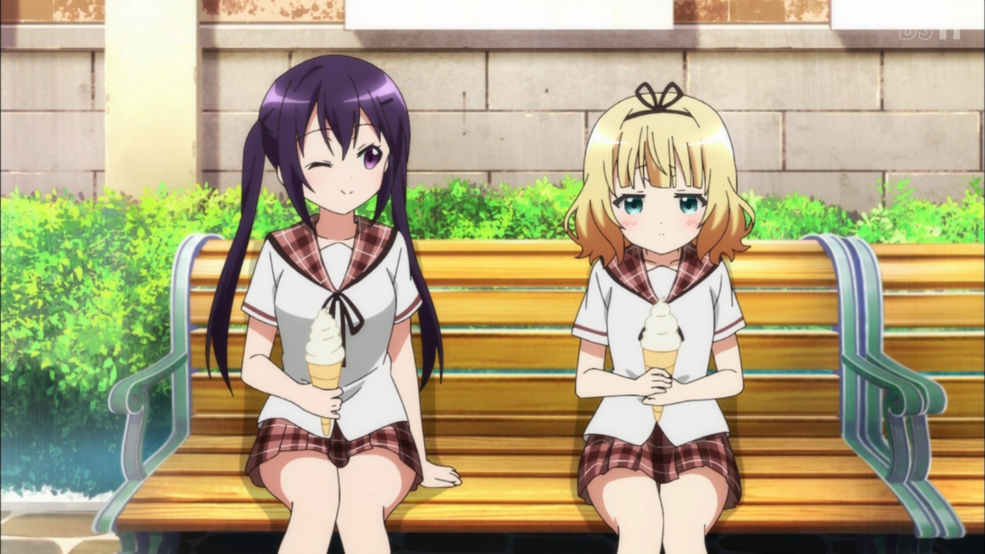 COSPATIO製 ごちうさ ココアと千夜の高校冬制服セット トラタク@声優