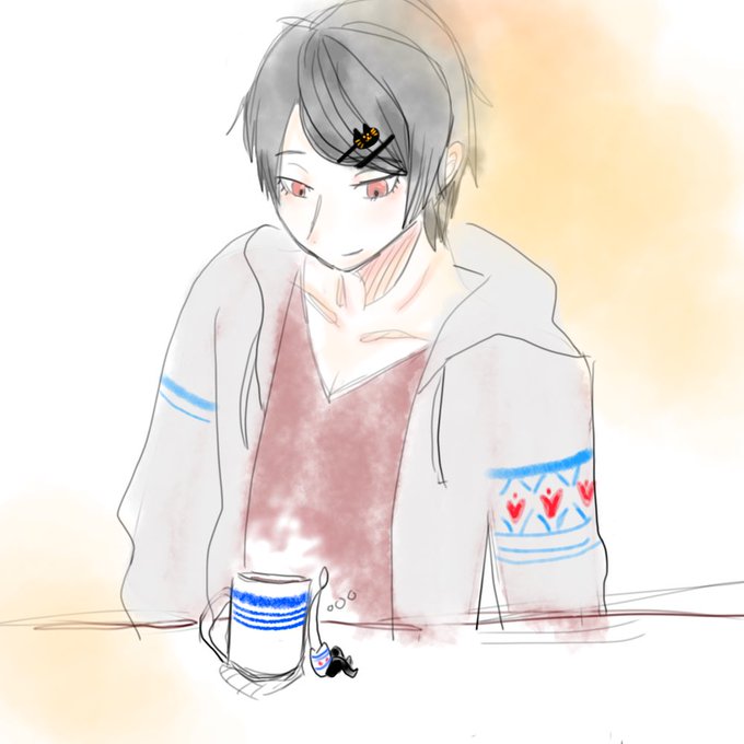 髪留めのtwitterイラスト検索結果