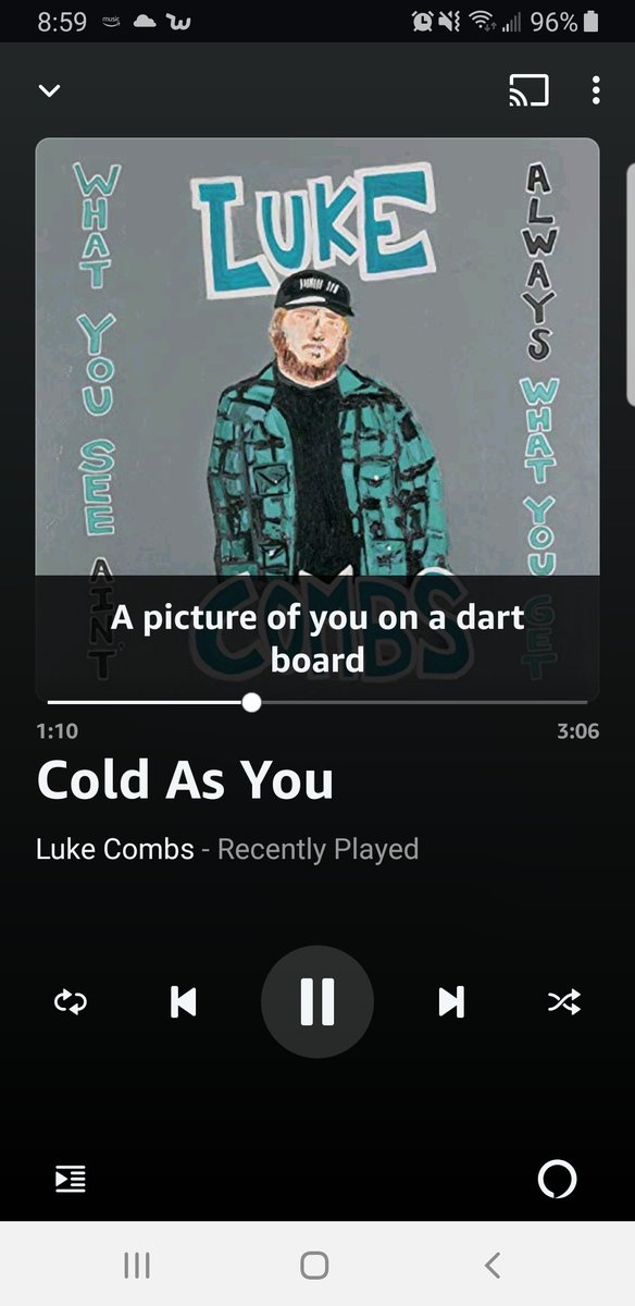 Jen_Adams24's tweet photo. Everyone is out here living for #ForeverAfterAll this girl right here is loving #coldasyou ya'll don't sleep on this @lukecombs song. #Jammin https://t.co/vg2lTkfwK1