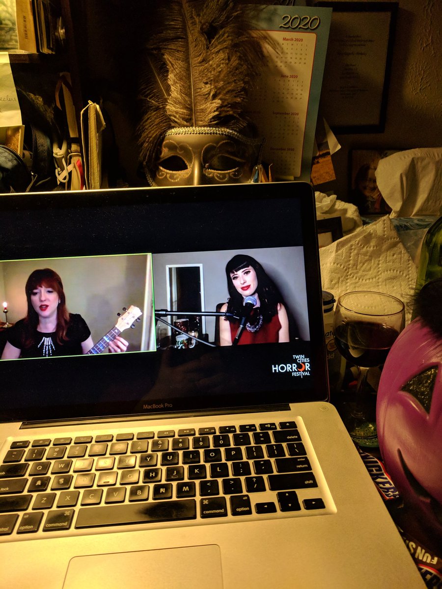 7rl_Maire's tweet photo. Three Knocks: A Halloween Cabaret -  Part 3: Murder presented by Leslie Vincent, co-hosted by Emily Dussault #tchf #tchorrorfest w/ @babers09 https://t.co/t6ZLg2naQ5