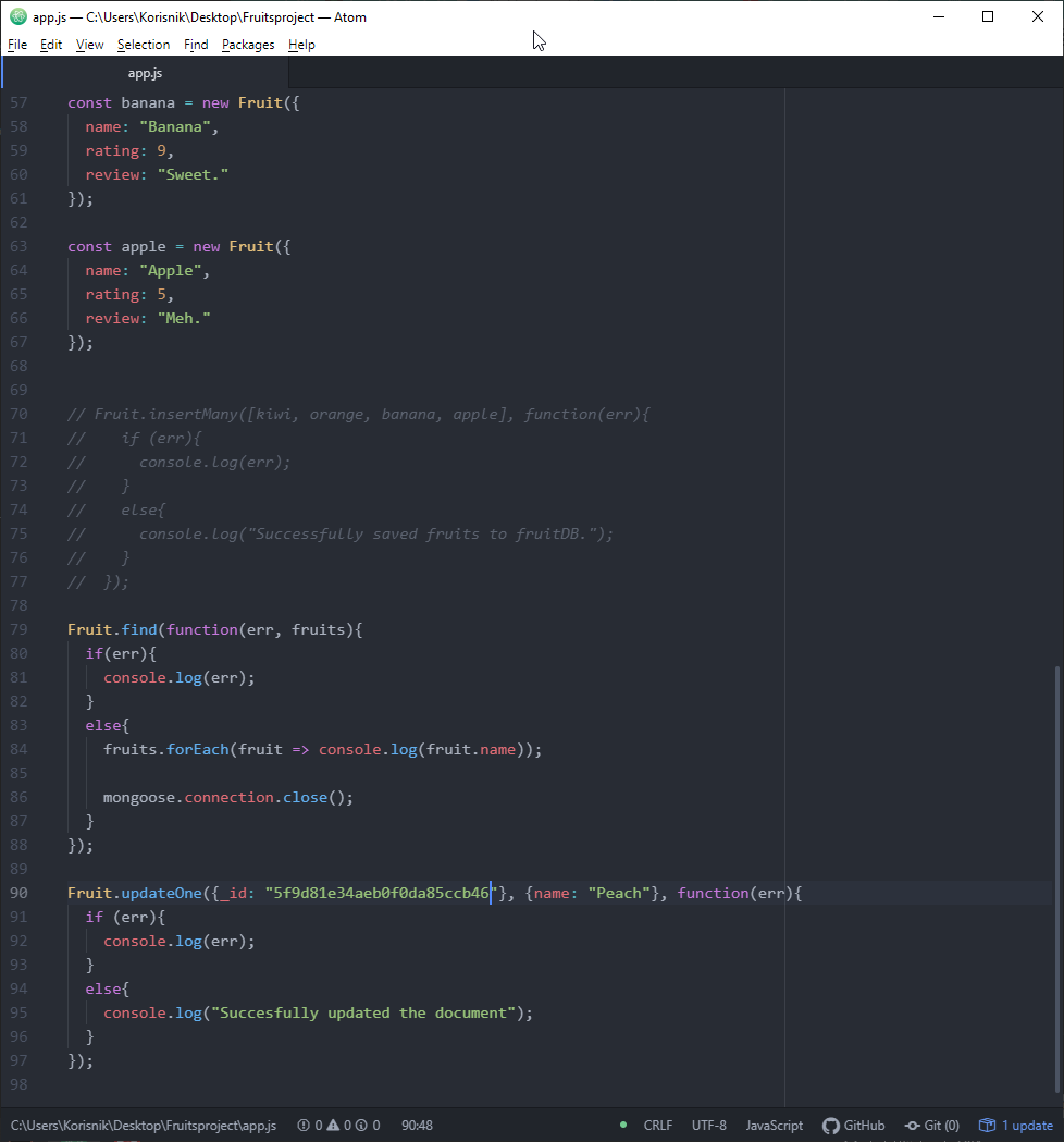 AceWolfpup's tweet photo. Day 4: #mongoshell being a lil #halloween bitch and derping on me conveniently before I had to rush to a k-pop dance class... 💀 Had to delete and reinsert entries to collections #100DaysOfCode #MongoDB #mongoose #codingnewbie #coderlife #backend https://t.co/rIBk1Zbfm7