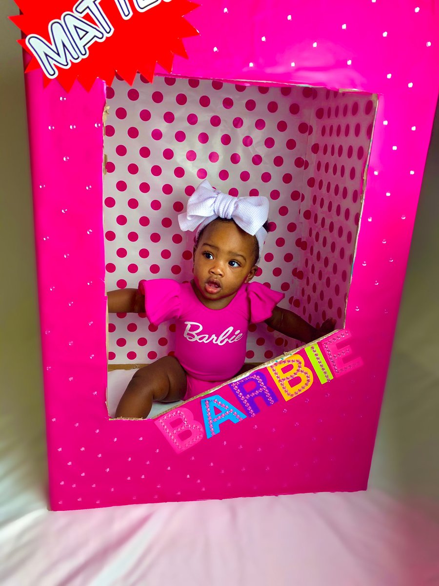 Twild_22's tweet photo. Barbie girl💕💕 #FirstHalloween https://t.co/1TvYNLVraD