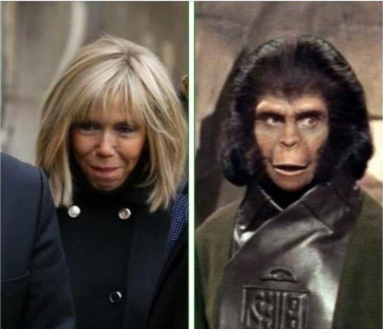 DrMohammadMous2's tweet photo. @EmmanuelMacron Notice how famous your wife is !️ https://t.co/KCHap92gnc