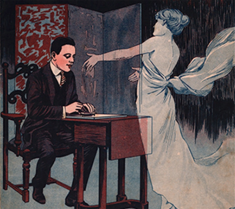 5. As Dr. Watson began to ask questions, Benjamin’s hands moved confidently and without hesitation, sliding the tripod across the board to point at one letter and then another, gradually spelling out an answer: a message from the spirits who spoke through him.