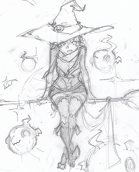 haven't streamed in a while.
lets stream a bit? gonna draw and chill 
with a witch themed version of Rytelia

https://t.co/rGWCQL8YBd 