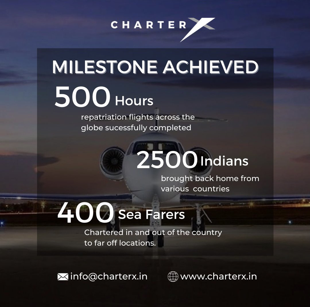 CharterX_'s tweet photo. Milestone achieved
#CharterX #tourism #privatejets #charterflight #flysafe #internationalflights #privatecharter #travelwithstyle #privatecharterairline #travelwithconfidence #aircharterservice #aircraft #privatejet #flyinstyle #flywithconfidence #airbus #flyincomfort https://t.co/cX5cCSKHib