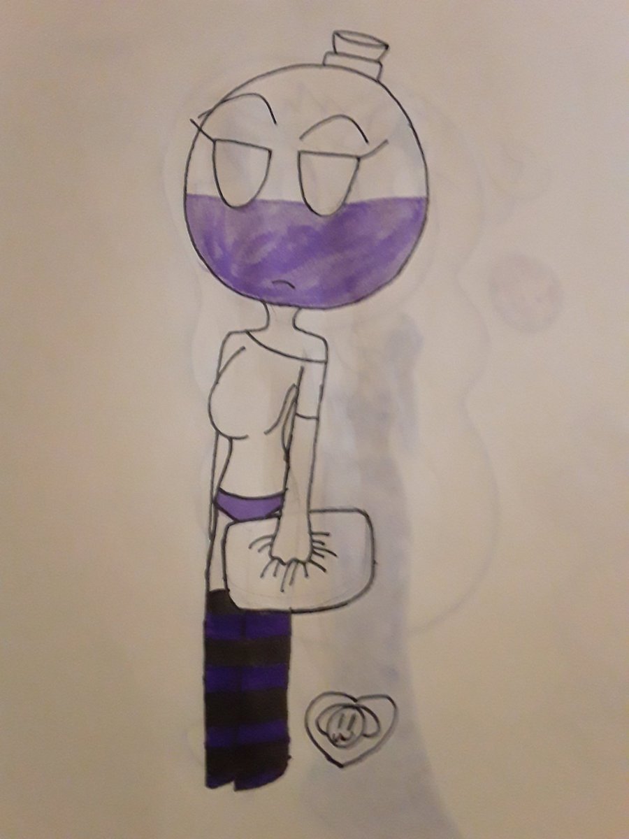 OTAKUSKULL18's tweet photo. Day 25: "Potions/Pillowcase/Surprise Kiss she is ready to sleep Bisexual vampire and Lesbian human #Inktober #Cutetober #octuwuber #LGBTober https://t.co/QZmVF06Pfc