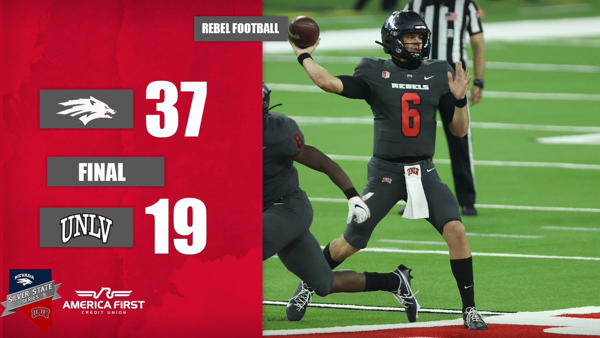 unlvfootball's tweet photo. Final from @AllegiantStadm ⬇️

Back at it again at home next Saturday. https://t.co/IBBonG2i1c