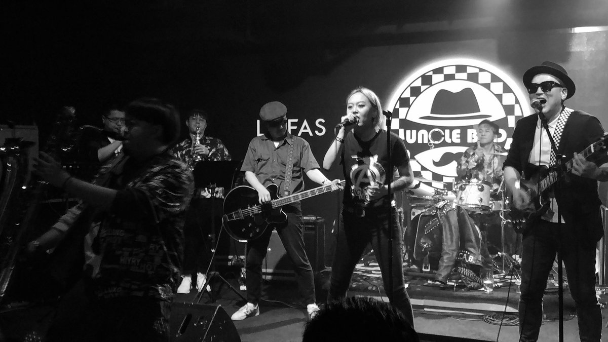 lisiting48's tweet photo. Last night SKA RIVER at LOFAS!🎺#ska #oi #skapunk #unclebad #earlybus #beijingska https://t.co/auoLEHbLvT