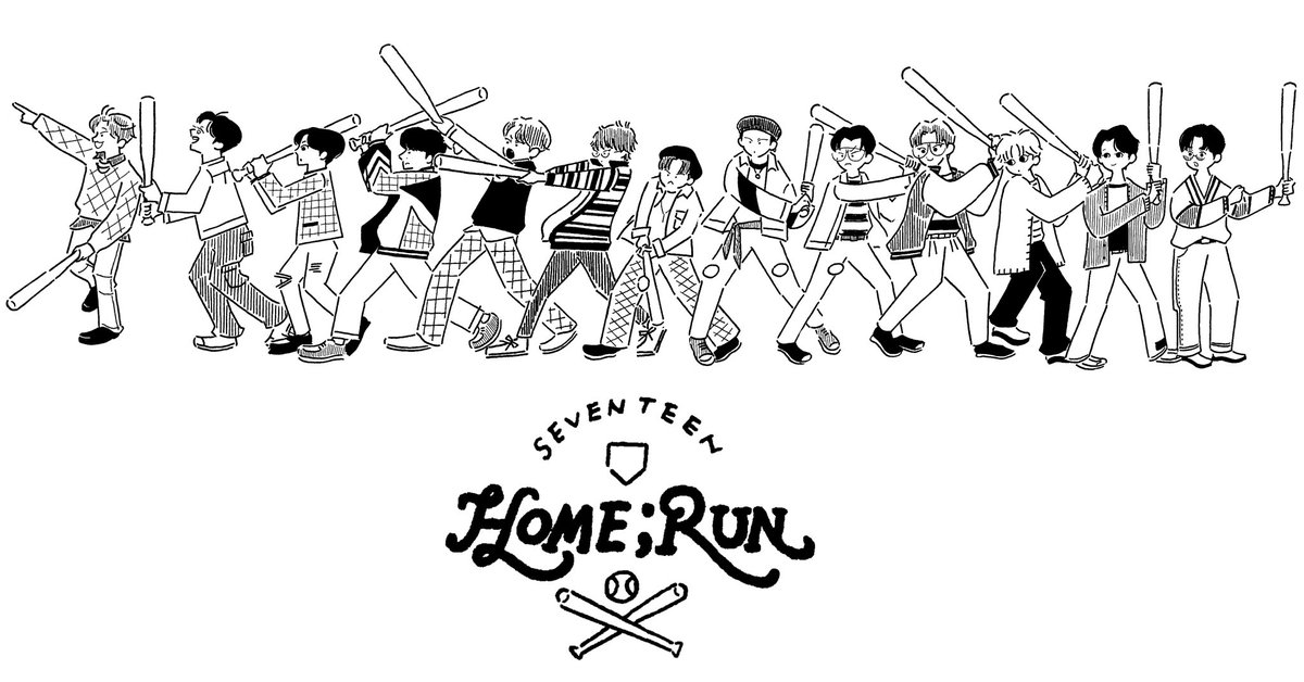 勝とうとしてるわけじゃない、
ただホームランが打ちたいだけ
"It's not that we don't like to loose, Just hit a home run."

SEVENTEEN From " HOME;RUN" 

#semicolon
#seventeenfanart 