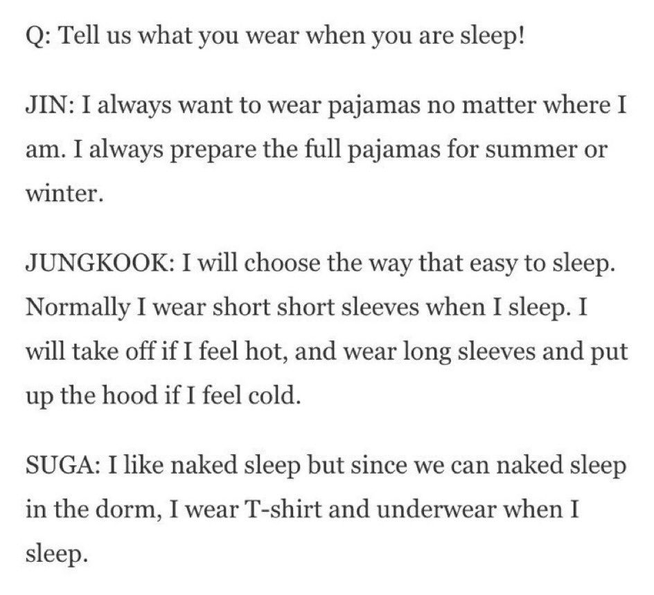 Cassakane1's tweet photo. You know that clip - I'm sure it was in Break the Silence, but I'd seen it before that - when Jin brings food to YoonGi's hotel room and YoonGi barely opens the door to get it?
Yeah. He was naked. https://t.co/f3QynALo9F