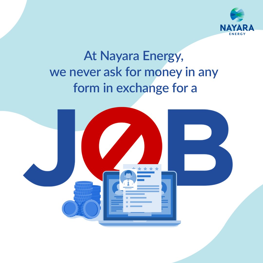 Certain individuals with intent to defraud the public of their money have been using our brand names/logos. Please do not respond to such solicitations and report them at 18002662800. #FraudAlert