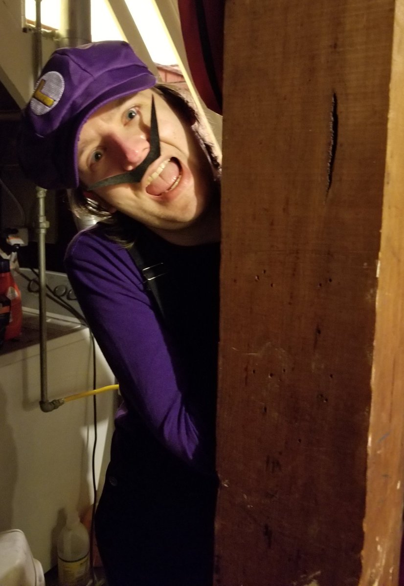 Where did Waluigi pick up his nasal decongestant?- At WAHlgreens.