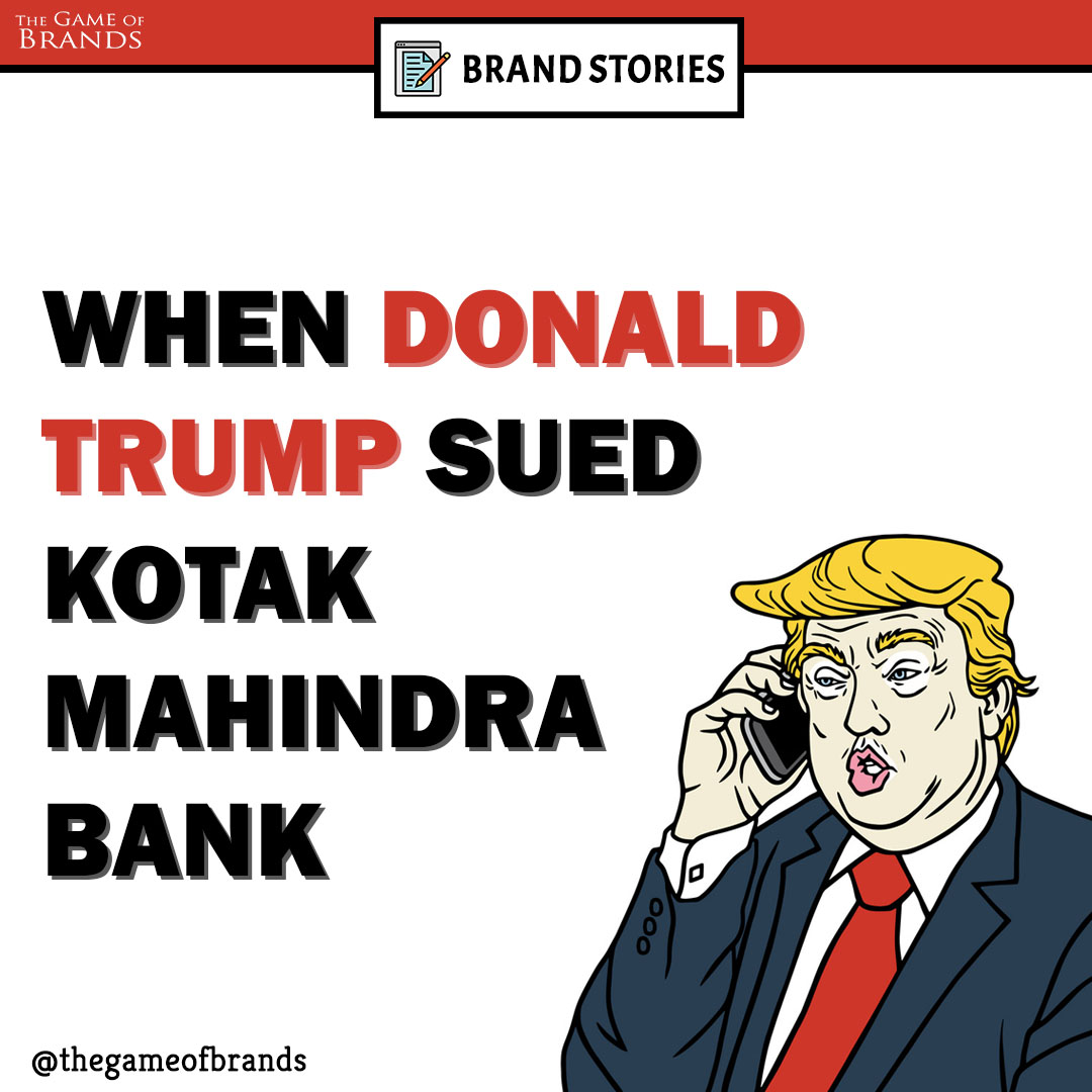 When Donald Trump sued Kotak Mahindra Bank (A thread on an interesting incident between Mr. Donald Trump and Kotak Mahindra Bank)