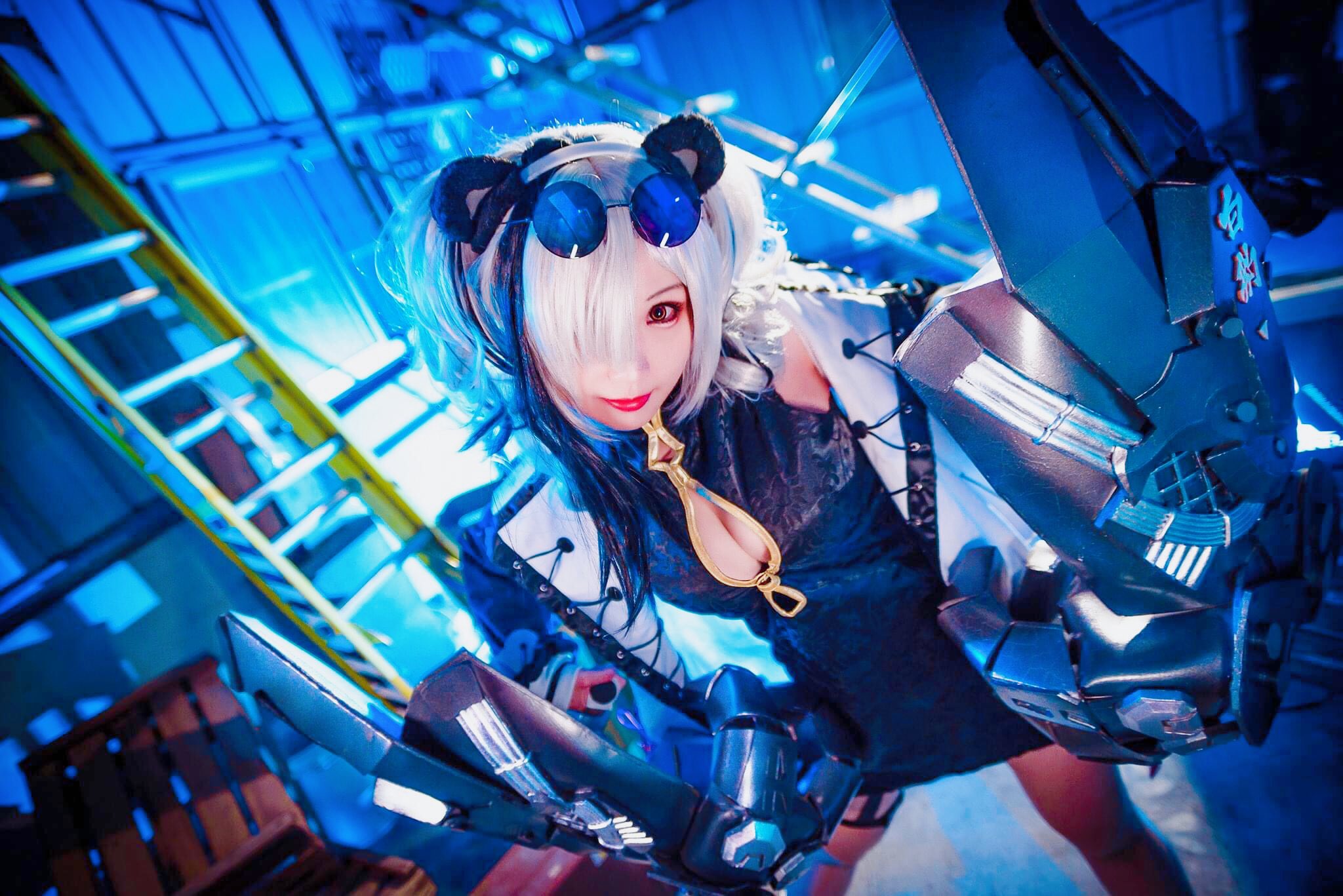 画像,Arknights  🎬 🐼✌🏻😎#明日方舟  #アークナイツ #エフイーター #FEater#Cosplay #コスプレ https://t.co/T6LLs…