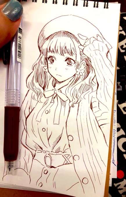 電車内らくがき≡⊂( ^-^)⊃ 