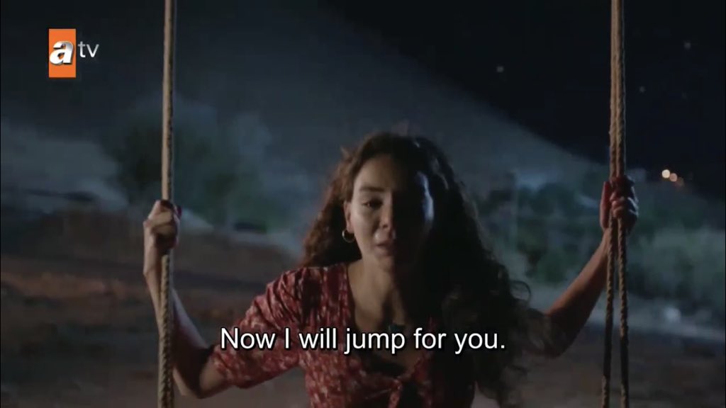 she’s smiling guys she’s smiling because the pain will end and she’s going to reunite with him I DON’T FEEL SO GOOD  #Hercai  #ReyMir