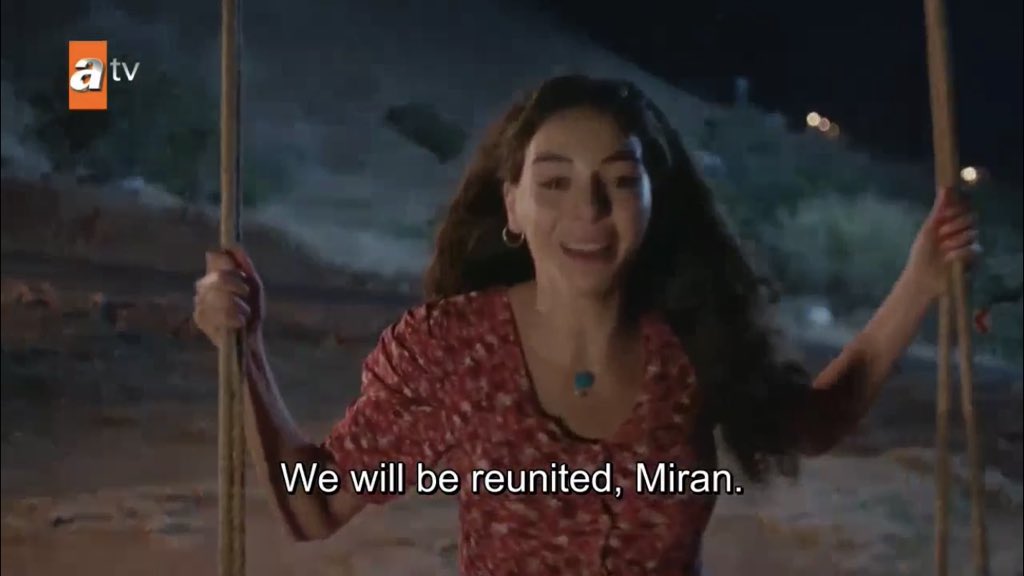 she’s smiling guys she’s smiling because the pain will end and she’s going to reunite with him I DON’T FEEL SO GOOD  #Hercai  #ReyMir