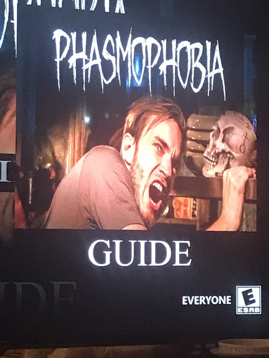 lovingangel7's tweet photo. Looked up #Phasmophobia on @Xbox and I swear the guy they used on it to advertise is #PewDiePie @MarziaPie https://t.co/Vw4H9cKtpo
