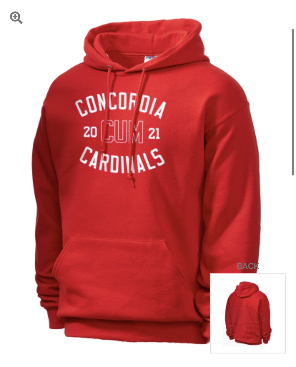 concordia university hoodie