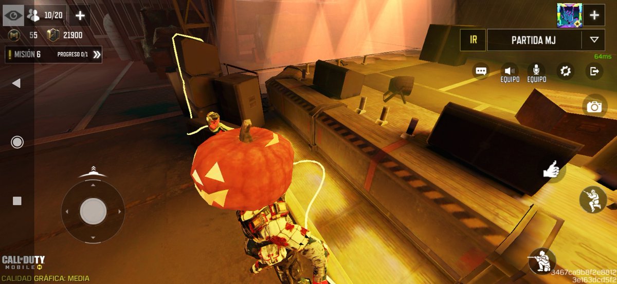 jayusa30's tweet photo. @PlayCODMobile #CODMAnniversary 
Feliz halloween https://t.co/KFcmziDJ2T