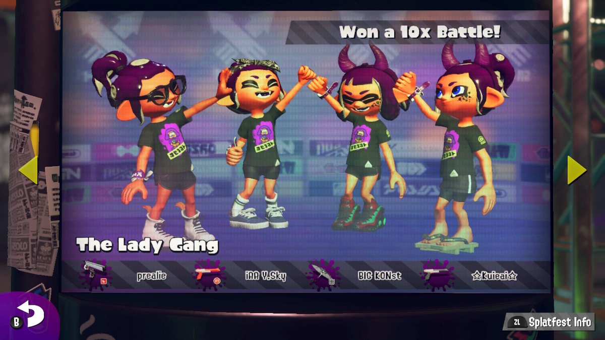 DraconaPrincess's tweet photo. @Kevin_chii @SplatJumper @PeaCubWhoENE GGs my friends! :3 #Splatoon2 #NintendoSwitch https://t.co/uldk90nMB3