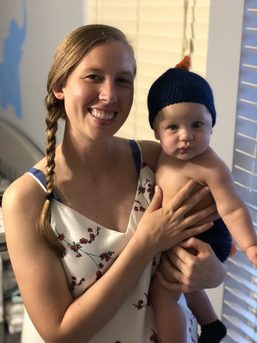michaelvalat's tweet photo. Karsen’s first Halloween costume! He was a dinosaur. https://t.co/tjPzm337XE