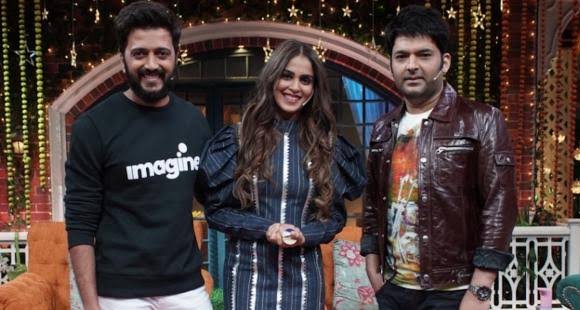 nitin_quiry's tweet photo. Two of my most fav. Couples ❣️ appeared  in consecutive episodes.  What could be happier for a Jabra fan (me😌) !  

Thankyou @KapilSharmaK9 ✨ for having Raina &amp; Deshmukh family in #TKSS 😍😘❣️ 

@Riteishd @geneliad @ImRaina @PriyankaCRaina https://t.co/tIGeb4Hqak