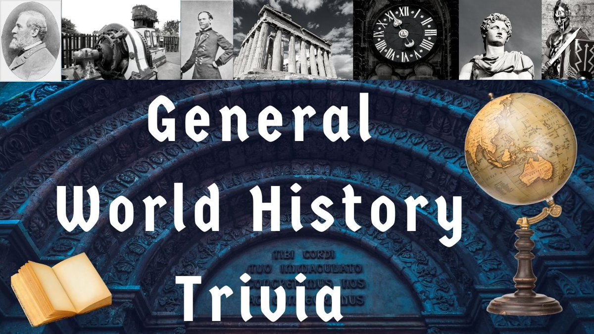 DirectTrivia's tweet image. Test your knowledge about world history events youtu.be/bv7NoJhjf-o via @YouTube