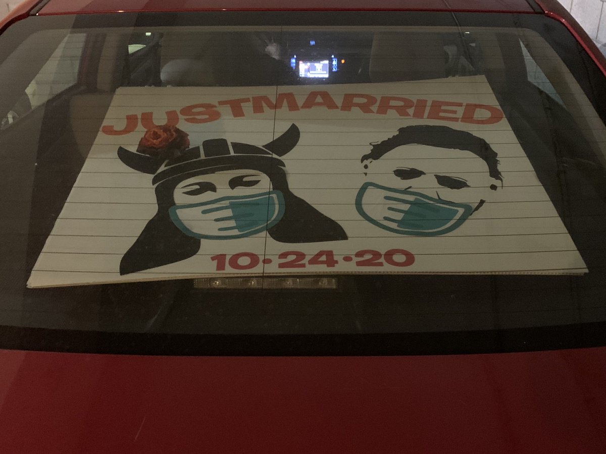 pointofaknife's tweet photo. The two of us are pumped and ready to spend #Halloween2020 with @therealjoebob @kinky_horror @Felissa_Rose at the #JoeBobsHauntedDriveIn !!! ππ»π€‘ππ¨ https://t.co/F3C4crhiyS