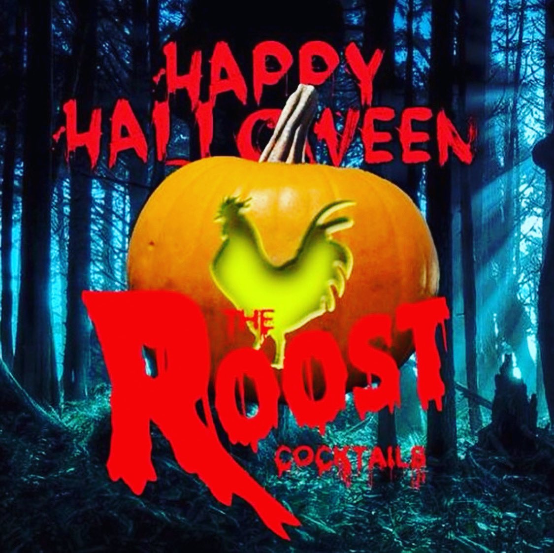RoostCocktails's tweet photo. Happy Halloween!! Come and see us for some post trick or treating “adult treats!” You know you deserve it. Outdoor dining with strong drinks and Thai food. 🎃👻🎃
#theroost #atwatervillage #openlate #halloween #strongdrinks #thaifood #beer #supportsmallbusiness https://t.co/uxx8qMpzMm